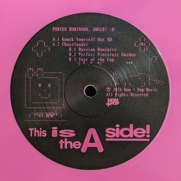 SMILE! :D (OPAQUE PINK VINYL) | Mint (M) Mint (M) - ALT/INDIE *NEW/COLOR*