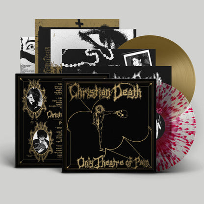(PRESALE 6/5/26) Only Theatre of Pain (POSTER + CLEAR RED SPLATTER AND GOLD 2xVINYL) | Mint (M) Mint (M) - ALT/INDIE *NEW/COLOR*
