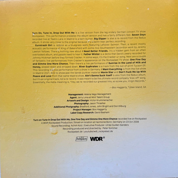 Alternative History: A Cracker Retrospective (3x COLOR VINYL) | Mint (M) Mint (M) - ALT/INDIE *NEW/COLOR*