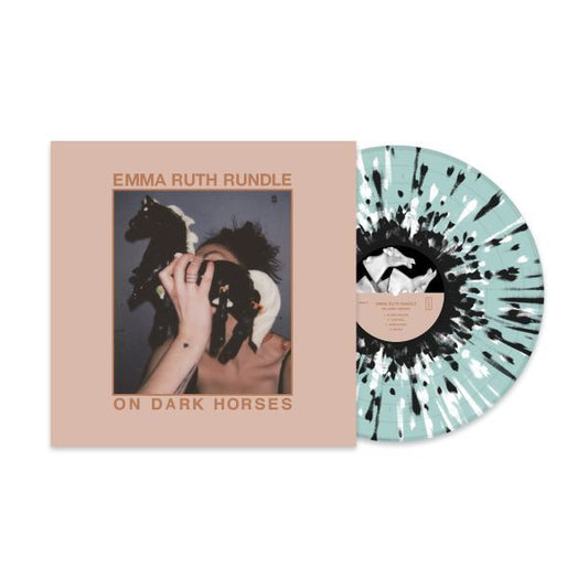 Emma Ruth Rundle - (PRESALE 12/4/26) On Dark Horses (IEX DDL SPLATTER BLUE WHITE VINYL LP) | NEW - ALT/INDIE *NEW/COLOR*