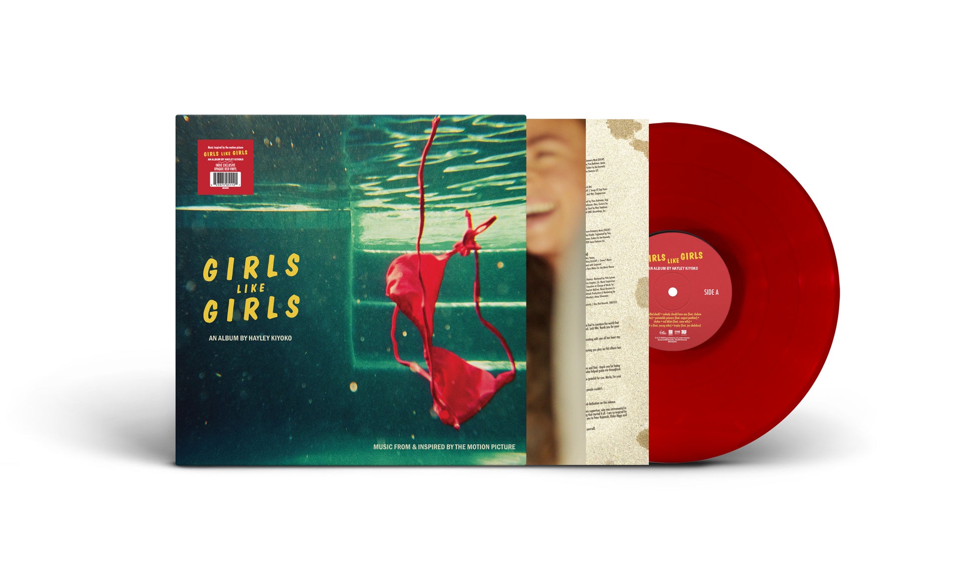 (PRESALE 6/12/26) girls like girls (the album) (IEX 12x24 INSET RED VINYL) | Mint (M) Mint (M) - ALT/INDIE *NEW/COLOR*