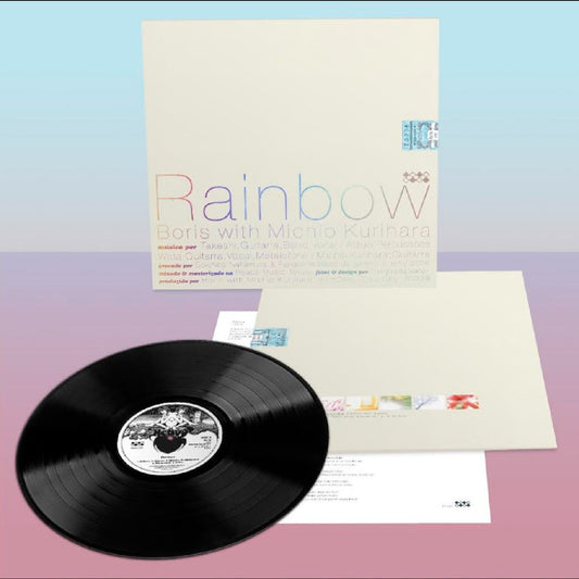 Boris with Michio Kurihara - (PRESALE 12/4/26) Rainbow (TIPON WITH FOIL STAMPING VINYL LP) | NEW - ALT/INDIE *NEW/COLOR*