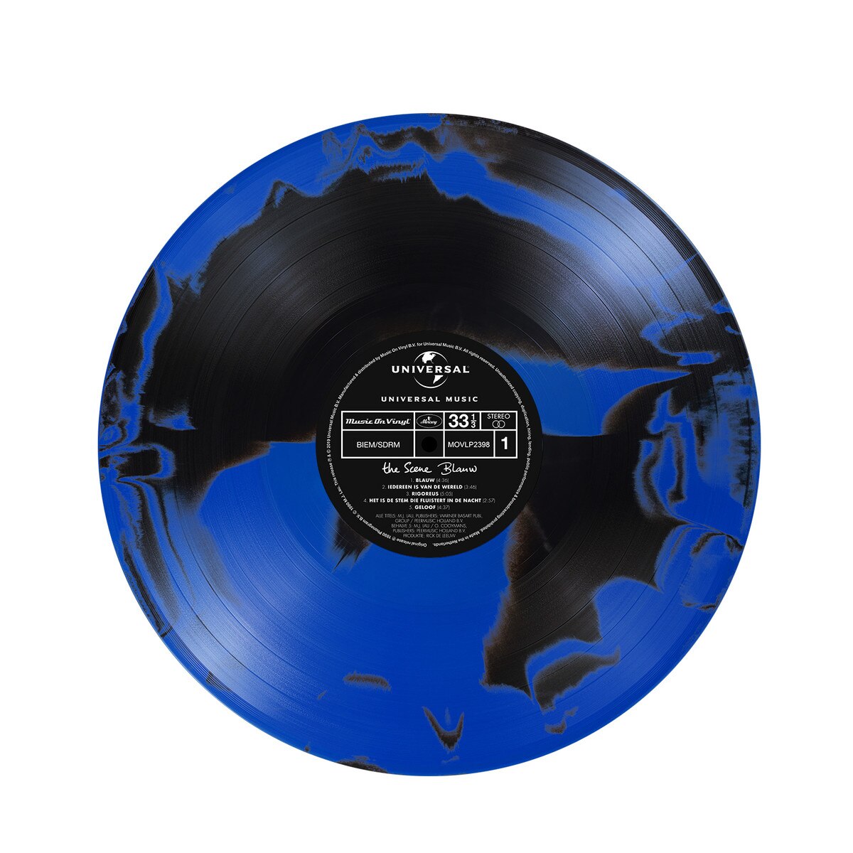 The Scene - (PRESALE 7/10/26) Blauw (180G INSERT GATEFOLD LMTD TIE-DYE BLUE BLACK VINYL) | - ALT/INDIE *NEW/COLOR*