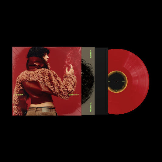 Carlita - (PRESALE 11/20/26) Telepathy (140G POSTER DDL TULIP RED VINYL 2xLP) | NEW - ALT/INDIE *NEW/COLOR*