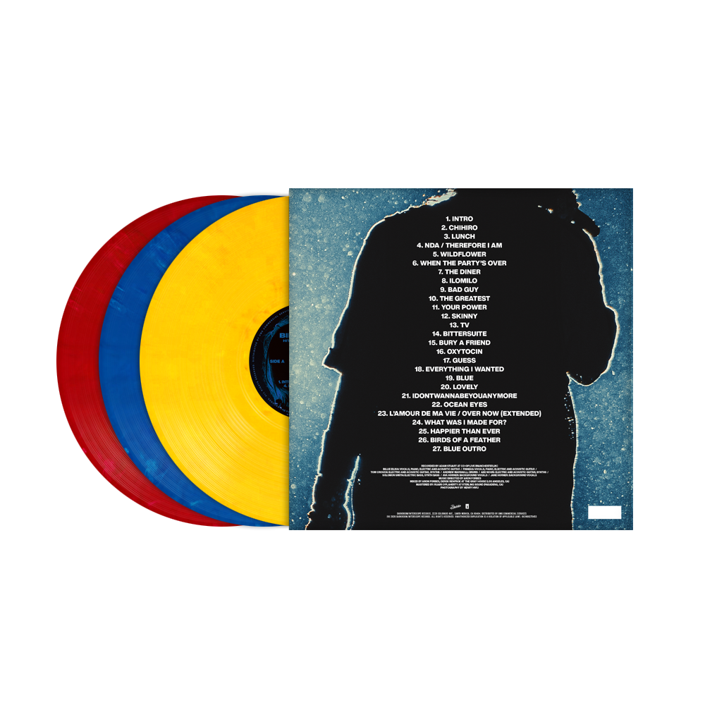 Billie Eilish - HIT ME HARD AND SOFT: THE TOUR (3xVINYL) | Mint (M) Mint (M) - ALT/INDIE *NEW/COLOR*