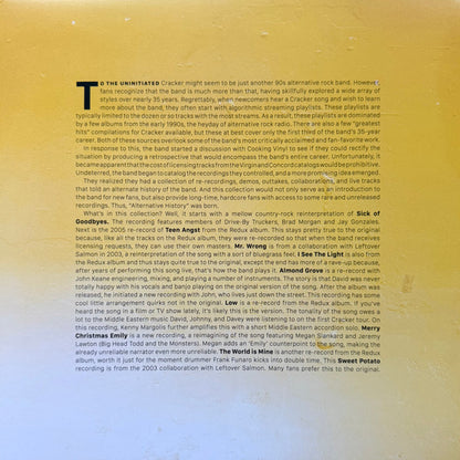 Alternative History: A Cracker Retrospective (3x COLOR VINYL) | Mint (M) Mint (M) - ALT/INDIE *NEW/COLOR*