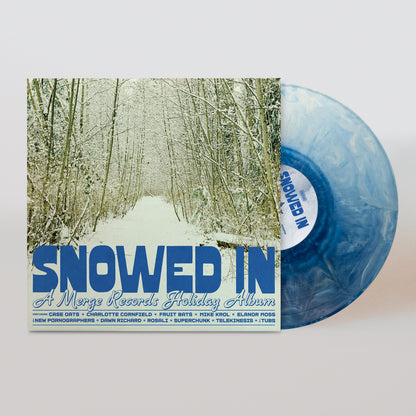 Various Artists - (PRESALE 11/13/26) Snowed In: A Merge Records Holiday Album (BLUE ICEBERG SPLASH VINYL LP) | NEW - ALT/INDIE *NEW/COLOR*