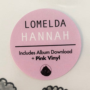 Lomelda - Hannah (PINK VINYL) | Mint (M) Mint (M) - ALT/INDIE *NEW/COLOR*