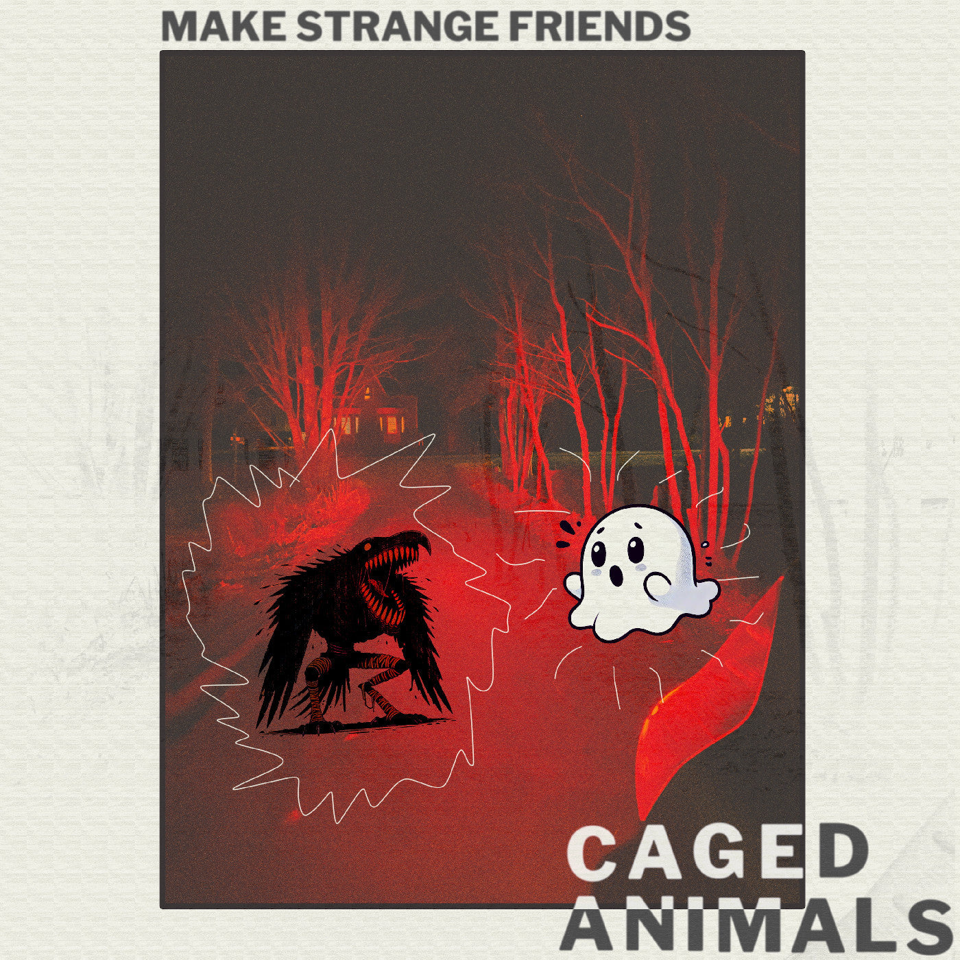 (PRE-ORDER 11/14/25) Make Strange Friends (Translucent Ruby Vinyl) | Mint (M) Mint (M) - ALT/INDIE *NEW/COLOR*