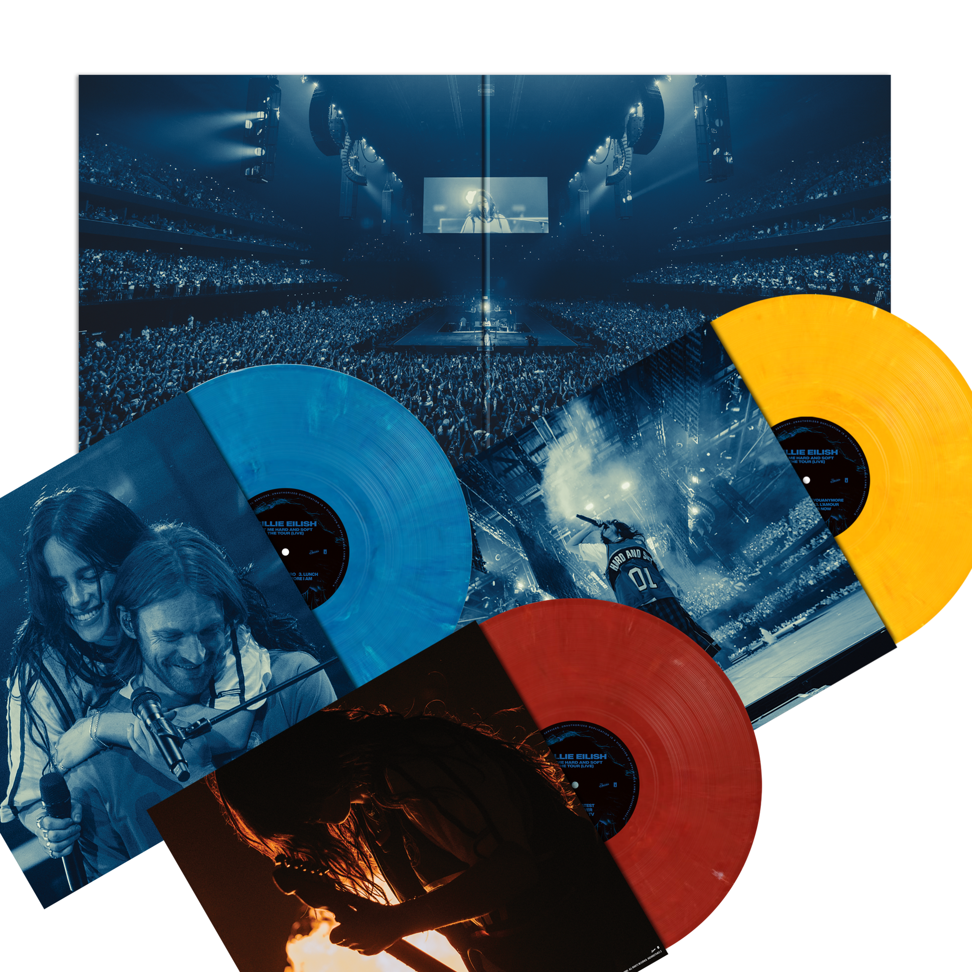 Billie Eilish - HIT ME HARD AND SOFT: THE TOUR (3xVINYL) | Mint (M) Mint (M) - ALT/INDIE *NEW/COLOR*