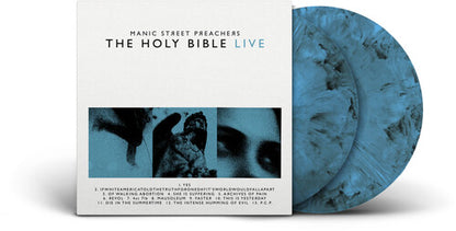 Manic Street Preachers - (PRESALE 11/13/26) The Holy Bible Live (IEX LTD BLUE VINYL 2xLP) | NEW - ALT/INDIE *NEW/COLOR*