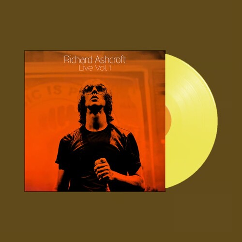 Richard Ashcroft - (PRESALE 7/31/26) Richard Ashcroft Live Vol 1 (YELLOW 2xVINYL) | Mint (M) Mint (M) - ALT/INDIE *NEW/COLOR*