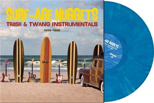 Various Artists - (PRESALE 9/11/26) Surf-Age Nuggets: Trash & Twang Instrumentals (IEX LMTD BLUE VINYL LP ROCKBEAT RKBR722272.1 2026) | NEW Mint (M) Mint (M) - ALT/INDIE *NEW/COLOR*