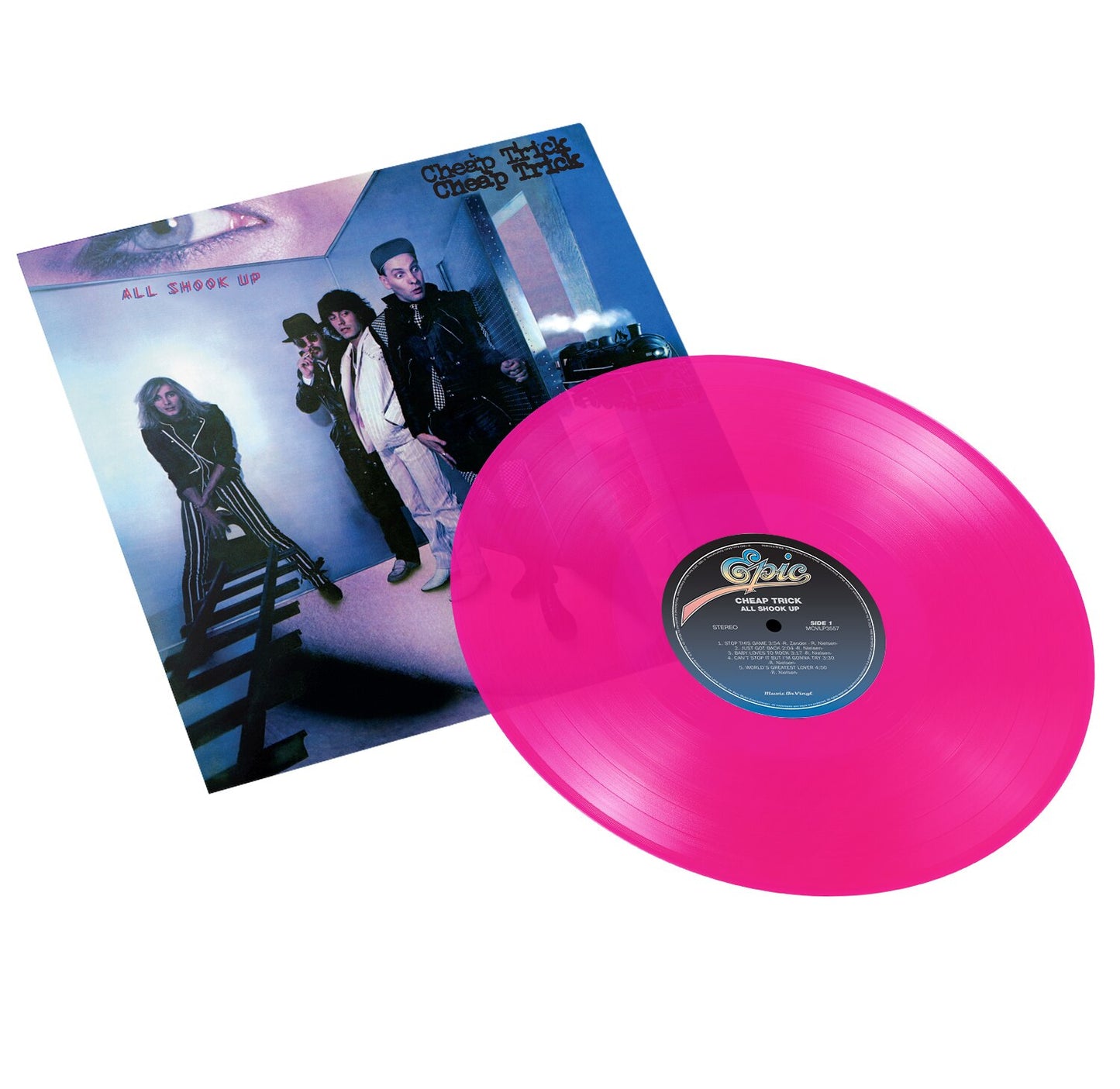 Cheap Trick - (PRESALE 10/9/26) All Shook Up (MOV TRANSLUCENT MAGENTA VINYL LP) | NEW - ALT/INDIE *NEW/COLOR*