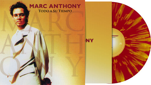 Marc Anthony - (PRESALE 11/20/26) Todo A Su Tiempo [Red Sunburst LP] (SPLATTER RED VINYL LP) | NEW - ALT/INDIE *NEW/COLOR*