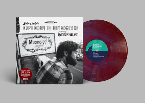 John Craigie - (PRESALE 11/27/26) Capricorn in Retrograde...Just Kidding...Live in Portland (RED VINYL 2xLP) | NEW - ALT/INDIE *NEW/COLOR*