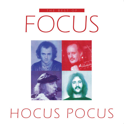 FOCUS - (PRESALE 10/16/26) Best Of Focus Hocus Pocus (MOV RED & WHITE SWIRLED VINYL 2xLP) | NEW - ALT/INDIE *NEW/COLOR*