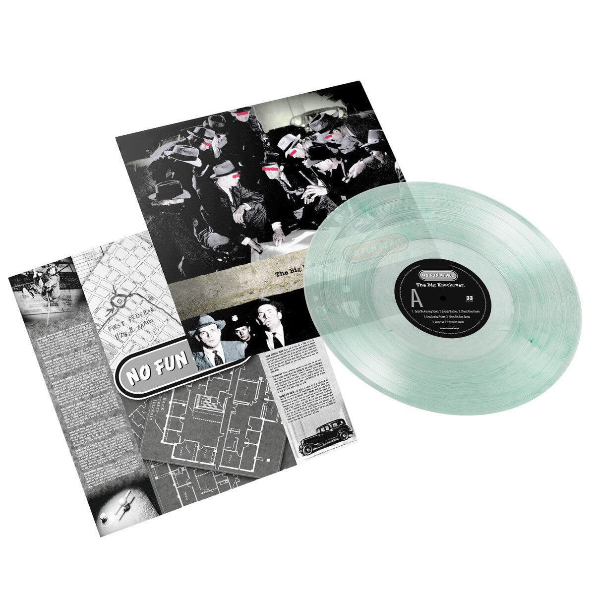 No Fun At All - (PRESALE 9/25/26) Big Knockover (MOV CRYSTAL CLEAR & GREEN MARBLED VINYL LP) | NEW - ALT/INDIE *NEW/COLOR*