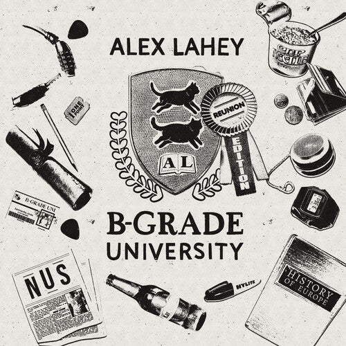 LAHEY,ALEX - (PRESALE 10/9/26) B-Grade University ( Reunion Edition )(SPLATTER VINYL LP) | NEW - ALT/INDIE *NEW/COLOR*