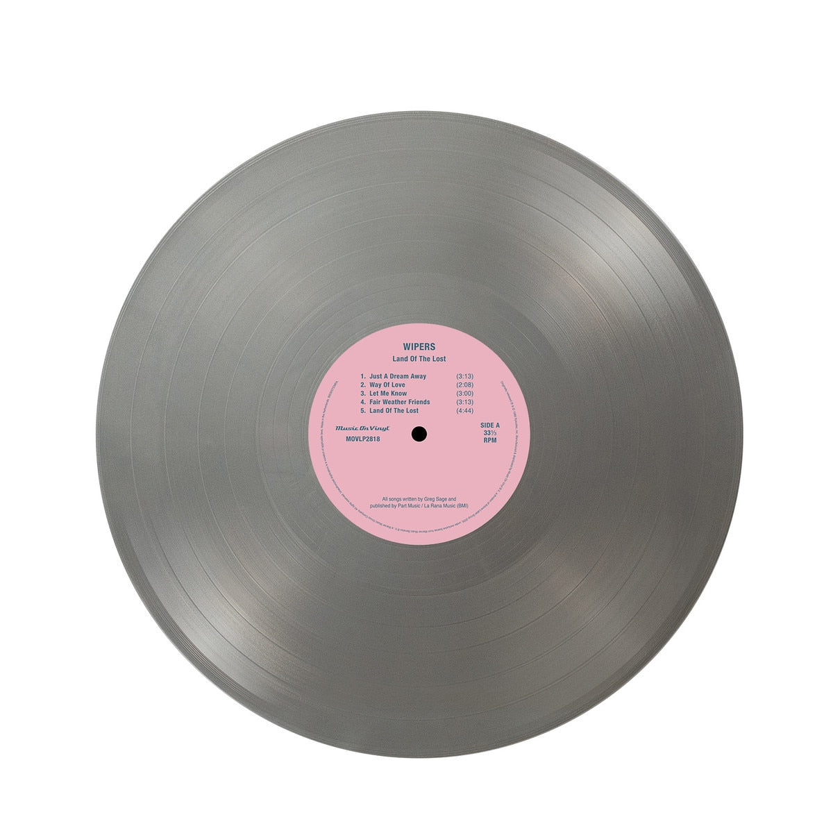 Wipers - (PRESALE 9/25/26) Land Of The Lost (MOV SILVER VINYL LP) | NEW - ALT/INDIE *NEW/COLOR*