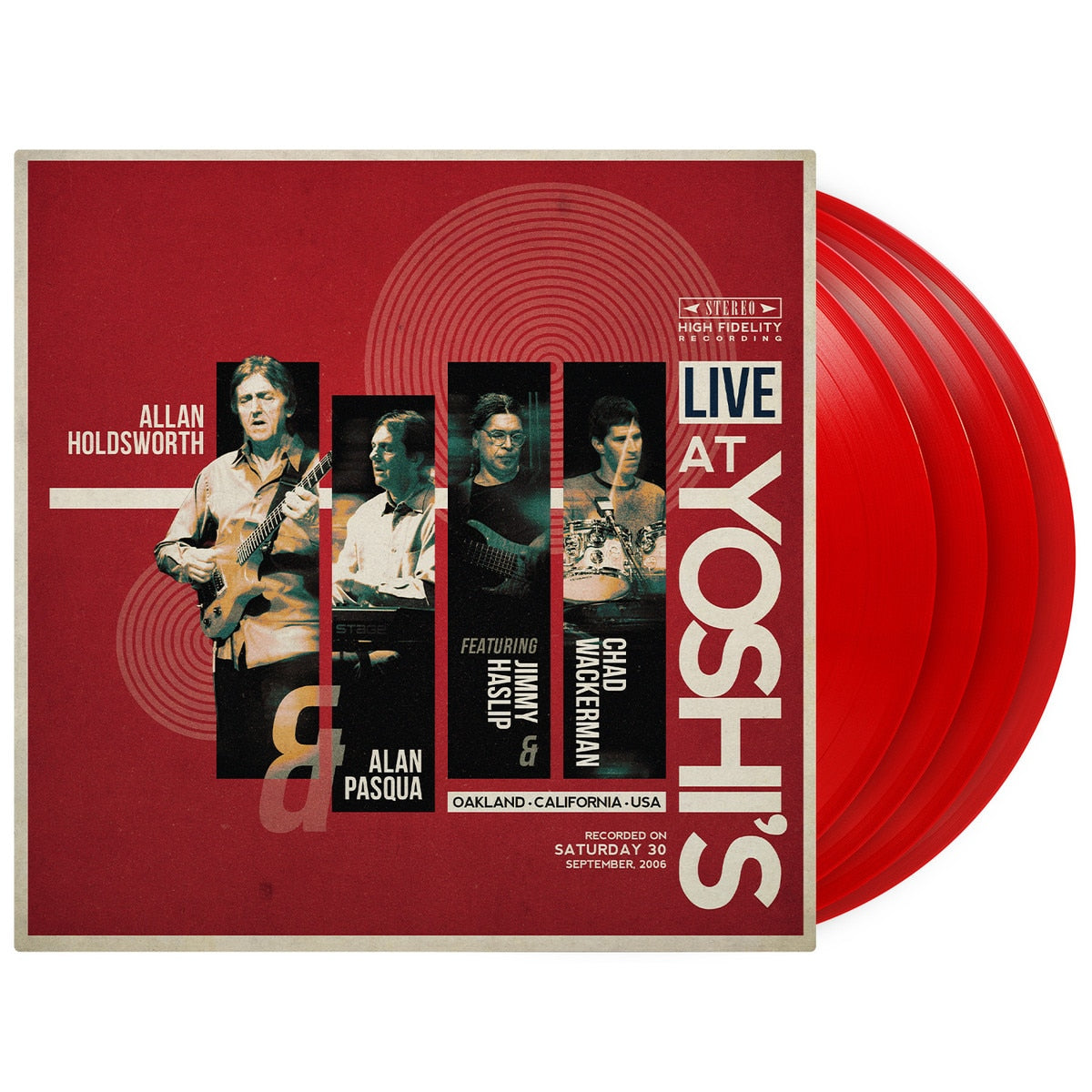 Allan Holdsworth - (PRESALE 11/6/26) Live At Yoshi's (MOV TRANSLUCENT RED VINYL 4xLP) | NEW - ALT/INDIE *NEW/COLOR*