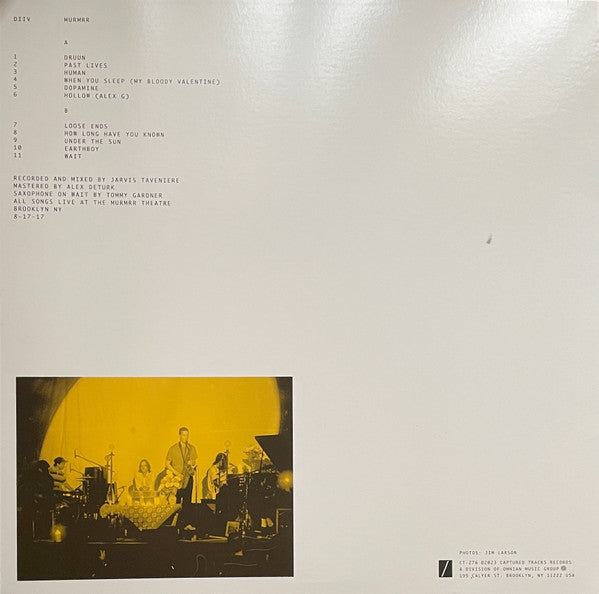 Live At Murmrr Theatre (COLOR VINYL RSD) | - ALT/INDIE *NEW/COLOR*