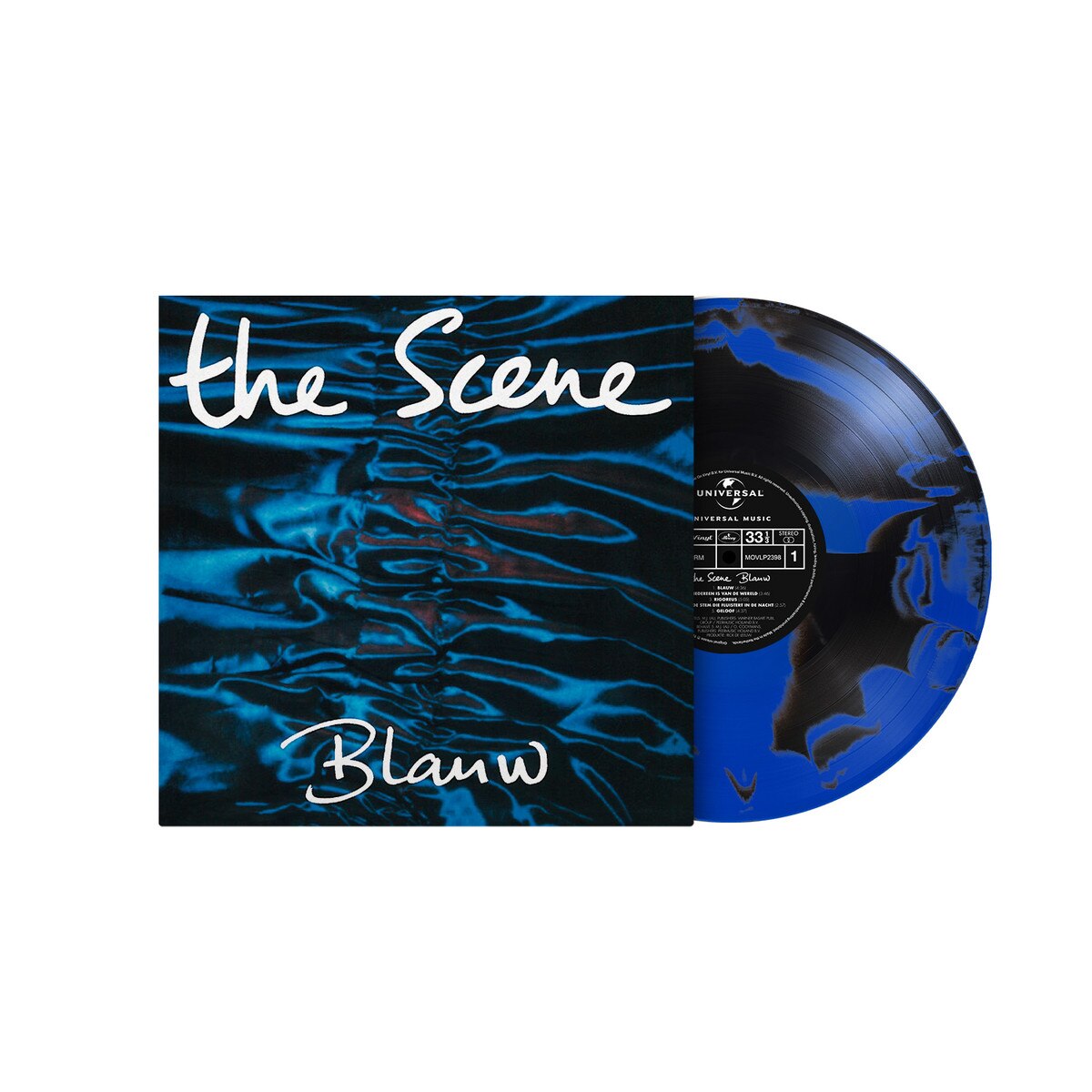 The Scene - (PRESALE 7/10/26) Blauw (180G INSERT GATEFOLD LMTD TIE-DYE BLUE BLACK VINYL) | - ALT/INDIE *NEW/COLOR*