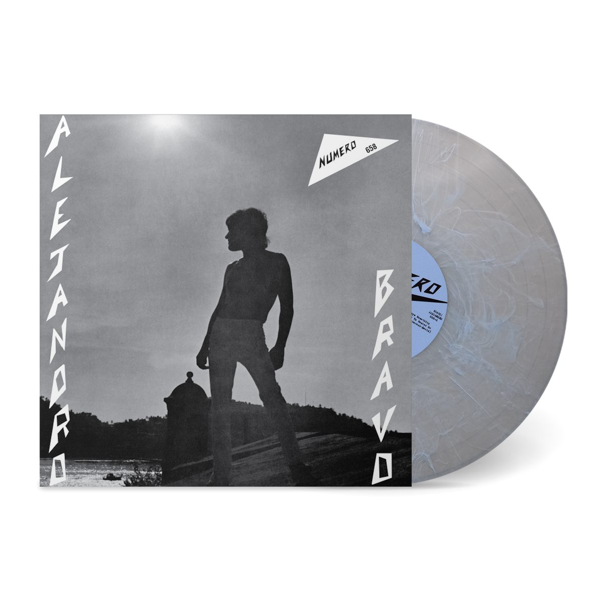Alejandro Bravo - (PRESALE 11/6/26) Alejandro Bravo (NATURAL W/ BLUE SWIRL VINYL LP) | NEW - ALT/INDIE *NEW/COLOR*
