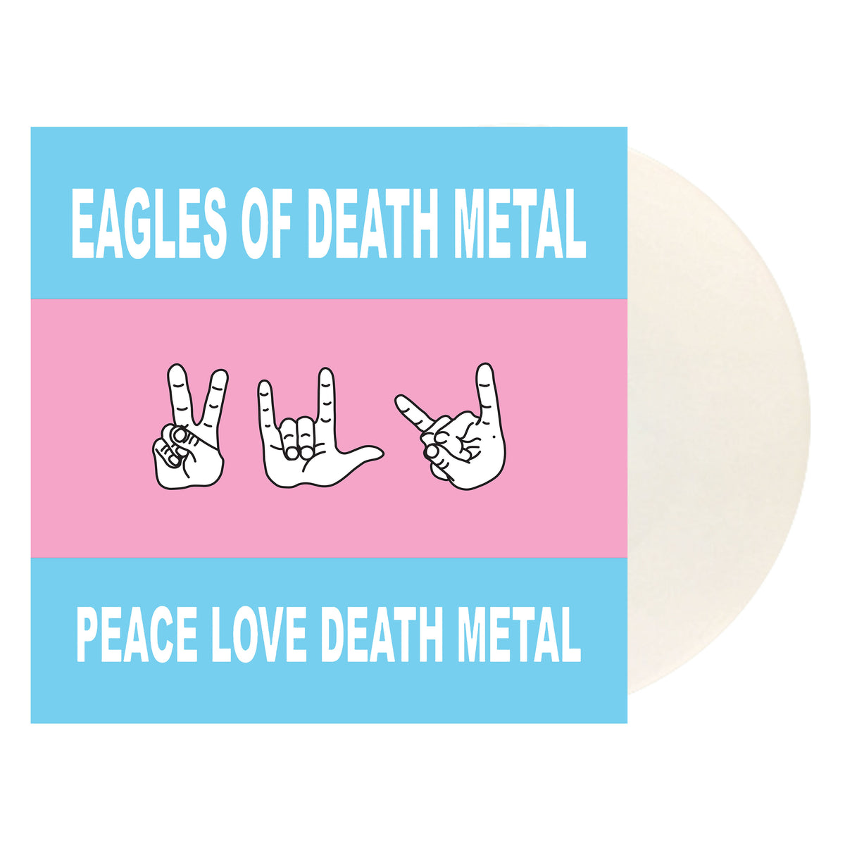 Eagles Of Death Metal - (PRESALE 11/13/26) Peace Love Death Metal (WHITE VINYL LP) | NEW - ALT/INDIE *NEW/COLOR*