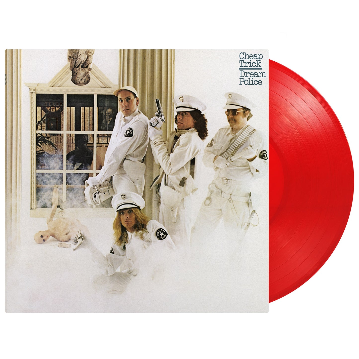 Cheap Trick - (PRESALE 10/9/26) Dream Police (MOV TRANSLUCENT RED VINYL LP) | NEW - ALT/INDIE *NEW/COLOR*