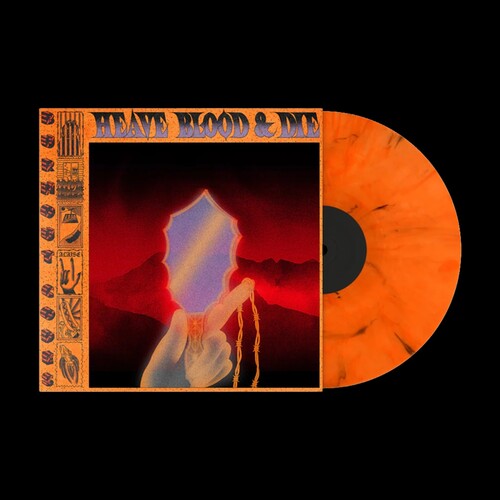 Heave Blood & Die - (PRESALE 6/19/26) Burnout Codes (CLEAR MARBLE ORANGE VINYL) | Mint (M) Mint (M) - ALT/INDIE *NEW/COLOR*