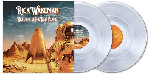 Rick Wakeman - (PRESALE 10/16/26) Return To The Red Planet - English Rock Ensemble Edition - 140gm Clear Vinyl [Import] (140G IMPORT CLEAR VINYL 2xLP) | NEW - ALT/INDIE *NEW/COLOR*