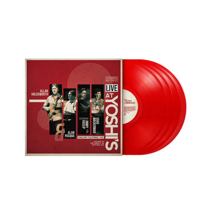 Allan Holdsworth - (PRESALE 11/6/26) Live At Yoshi's (MOV TRANSLUCENT RED VINYL 4xLP) | NEW - ALT/INDIE *NEW/COLOR*