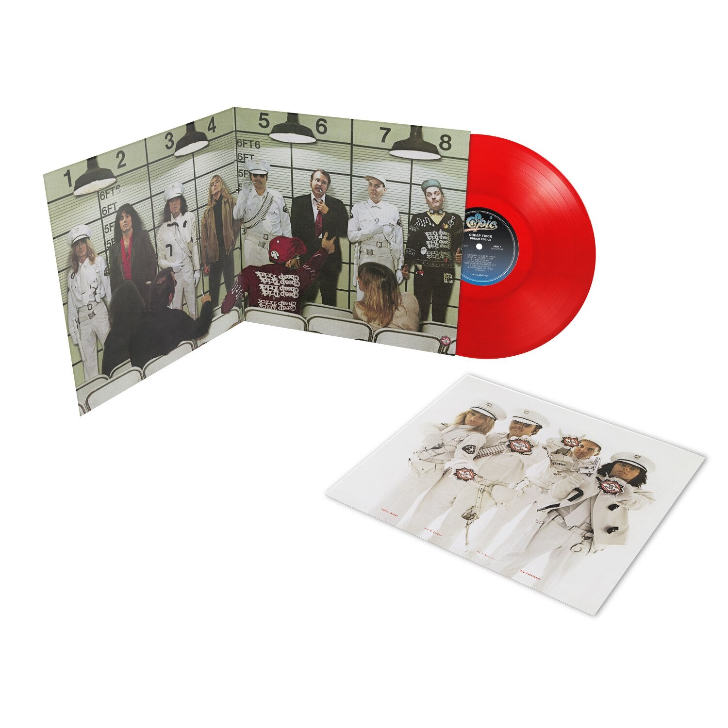 Cheap Trick - (PRESALE 10/9/26) Dream Police (MOV TRANSLUCENT RED VINYL LP) | NEW - ALT/INDIE *NEW/COLOR*