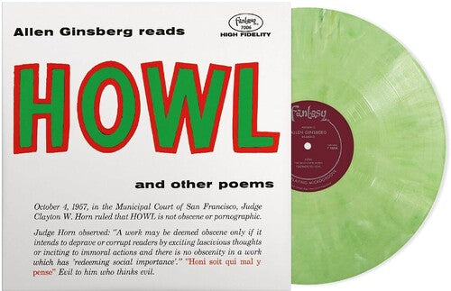 Allen Ginsberg - (PRESALE 9/4/26) Howl And Other Poems (ECO GREEN VINYL LP CRAFT 2026) | NEW - ALT/INDIE *NEW/COLOR*