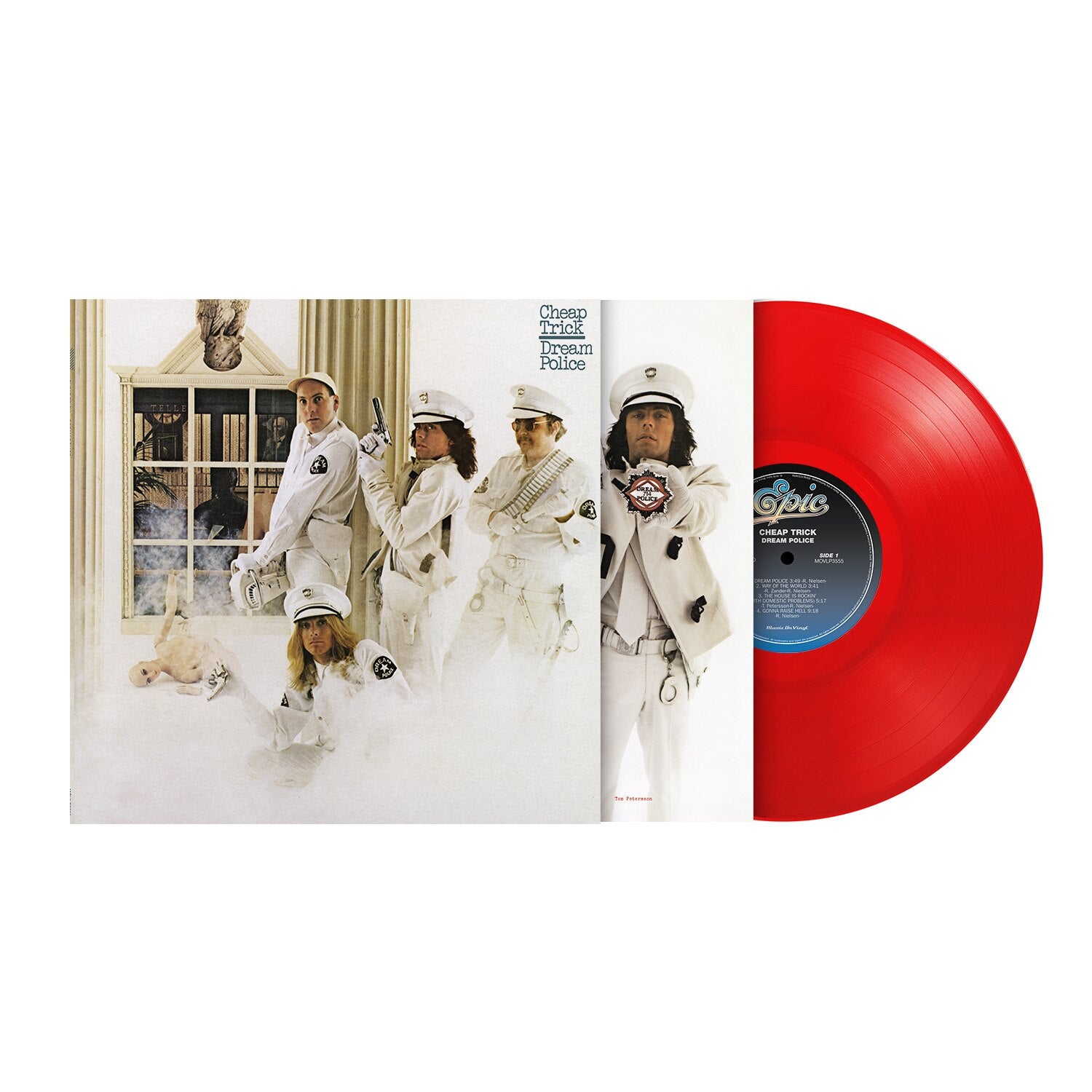 Cheap Trick - (PRESALE 10/9/26) Dream Police (MOV TRANSLUCENT RED VINYL LP) | NEW - ALT/INDIE *NEW/COLOR*