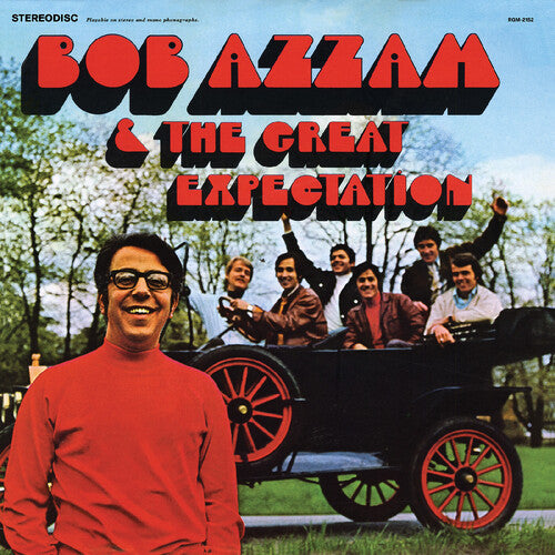 Bob & The Great Expectation Azzam - (PRESALE 8/7/26) Bob Azzam & the Great Expectation - Remastered (FIRE ORANGE VINYL LP REAL GONE 2026) | NEW Mint (M) Mint (M) - ALT/INDIE *NEW/COLOR*