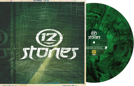 12 Stones - (PRESALE 10/23/26) 12 Stones (GREEN & BLACK MARBLE VINYL LP) | NEW - ALT/INDIE *NEW/COLOR*