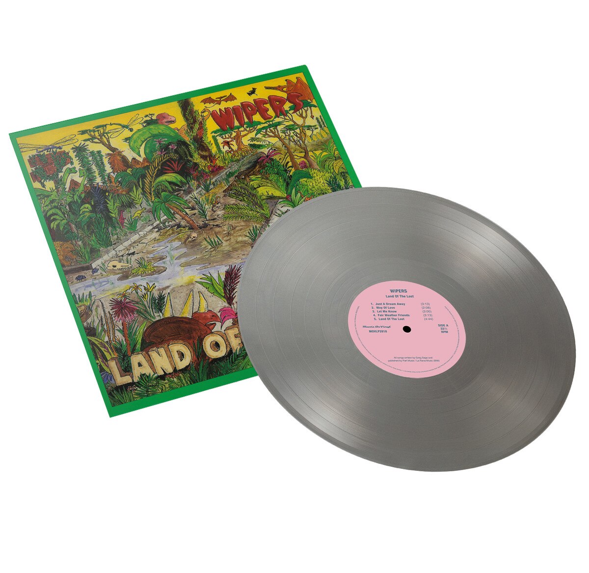 Wipers - (PRESALE 9/25/26) Land Of The Lost (MOV SILVER VINYL LP) | NEW - ALT/INDIE *NEW/COLOR*
