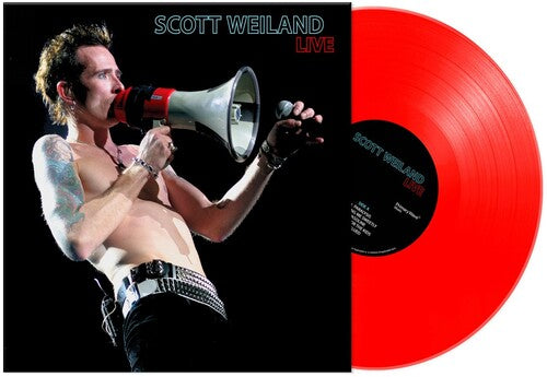 Scott Weiland - (PRESALE 10/23/26) Scott Weiland: Live (LTD RED VINYL LP) | NEW - ALT/INDIE *NEW/COLOR*