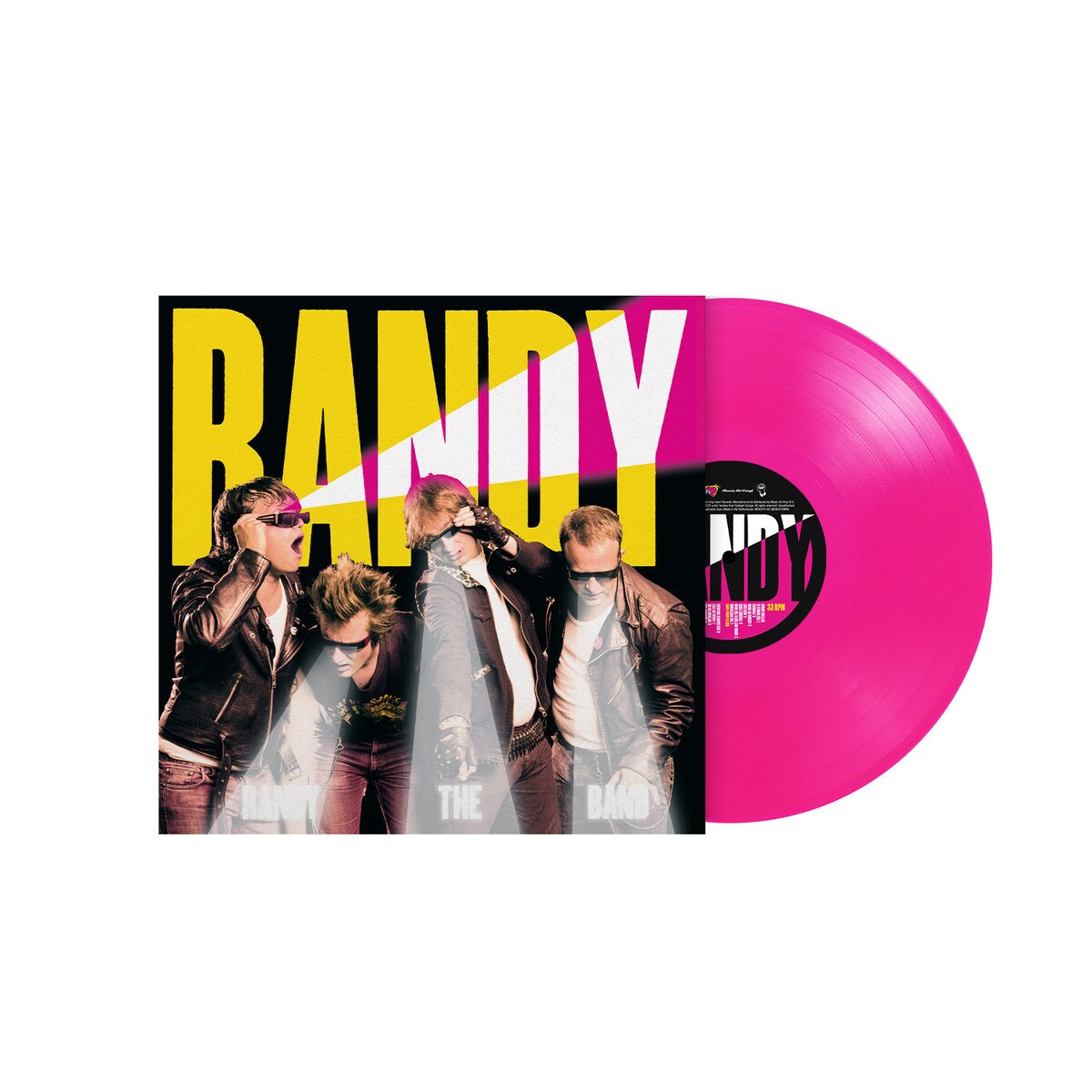 Randy - (PRESALE 9/25/26) Randy The Band (MOV MAGENTA VINYL LP) | NEW - ALT/INDIE *NEW/COLOR*