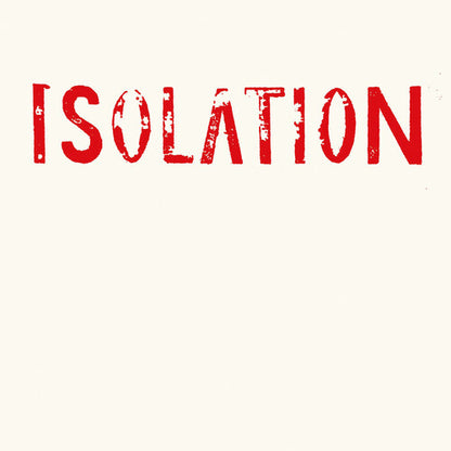 Isolation - (PRESALE 7/10/26) Isolation (MANUFACTURED ON DEMAND CD) | Mint (M) Mint (M) - ALT/INDIE *NEW/COLOR*