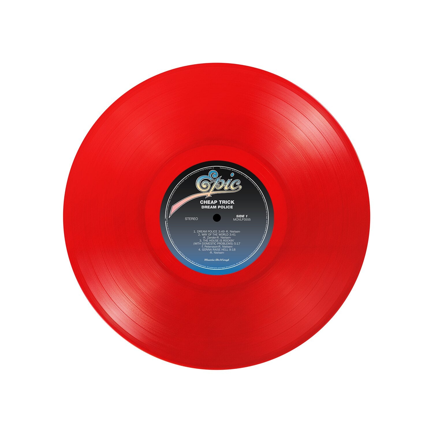 Cheap Trick - (PRESALE 10/9/26) Dream Police (MOV TRANSLUCENT RED VINYL LP) | NEW - ALT/INDIE *NEW/COLOR*