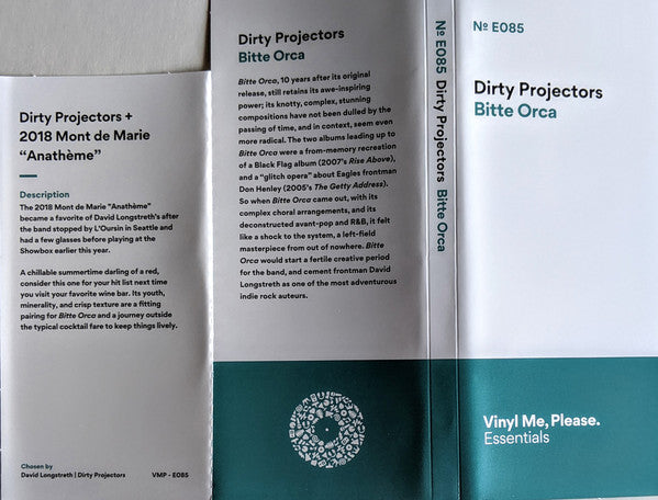 Dirty Projectors - Bitte Orca | Mint (M) Mint (M) - ALT/INDIE *NEW/COLOR*