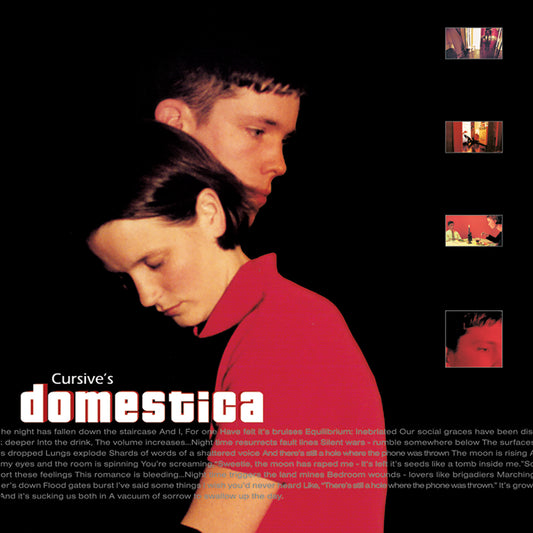 Cursive's Domestica (Transparent Red Vinyl) | - ALT/INDIE *NEW/COLOR*