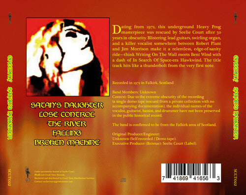 Greenfly - (PRESALE 7/3/26) Satan's Daughter (MANUFACTURED ON DEMAND CD) | Mint (M) Mint (M) - ALT/INDIE *NEW/COLOR*