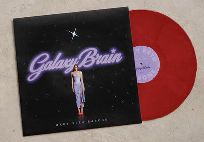 Mary Beth Barone - (PRESALE 11/27/26) Galaxy Brain (RED VINYL LP) | NEW - ALT/INDIE *NEW/COLOR*