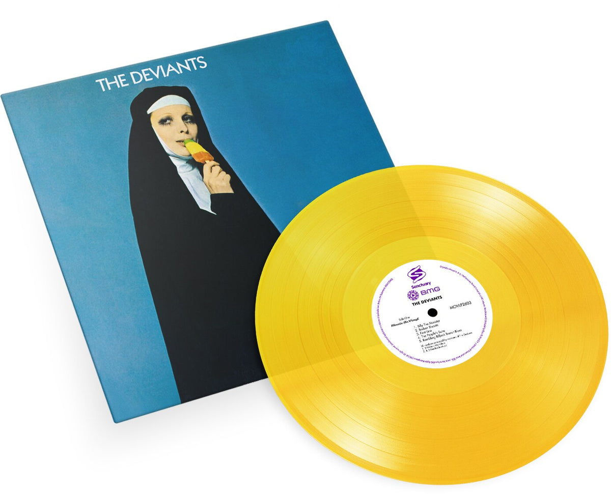 The Deviants - (PRESALE 11/20/26) The Deviants (MOV TRANSLUCENT YELLOW VINYL LP) | NEW - ALT/INDIE *NEW/COLOR*