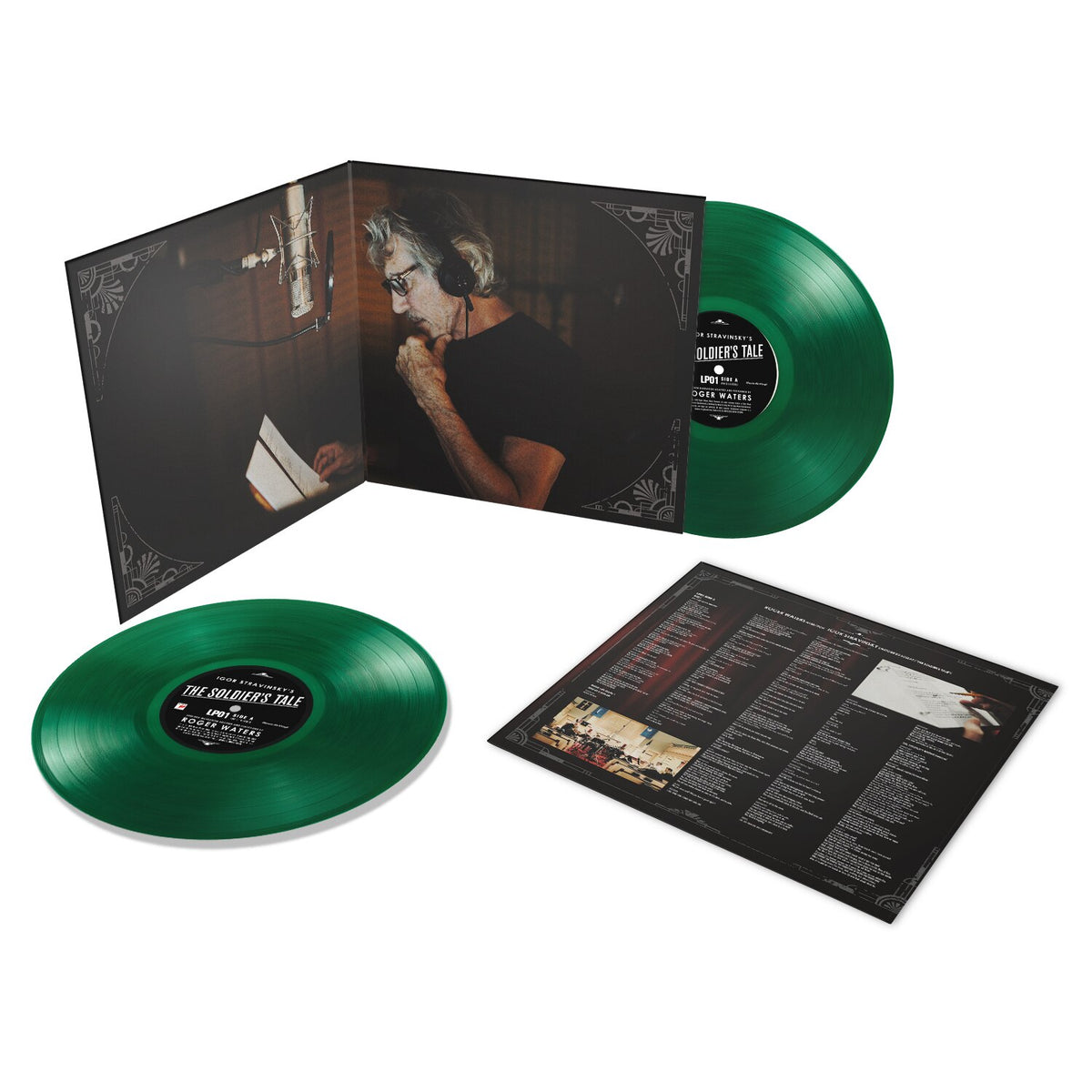 Igor Stravinsky Roger Waters - (PRESALE 11/6/26) Soldier's Tale, The (MOV TRANSLUCENT GREEN VINYL 2xLP) | NEW - ALT/INDIE *NEW/COLOR*