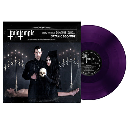 Twin Temple - (PRESALE 10/23/26) Twin Temple (Bring You Their Signature Sound.... Satanic Doo-Wop)(RITUAL WINE VINYL LP) | NEW - ALT/INDIE *NEW/COLOR*